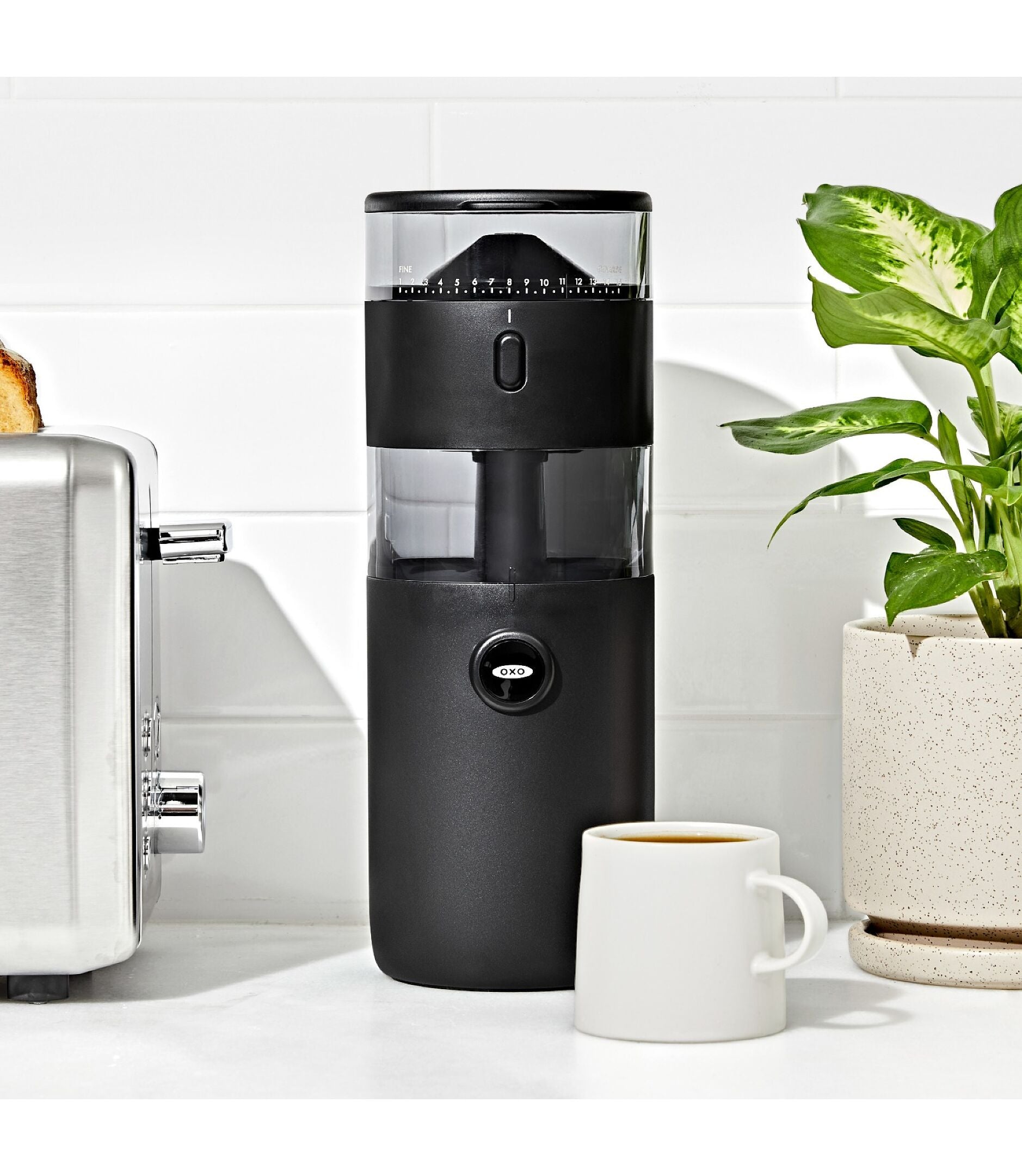 OXO Compact Conical Burr Coffee Grinder – 11" x 4"