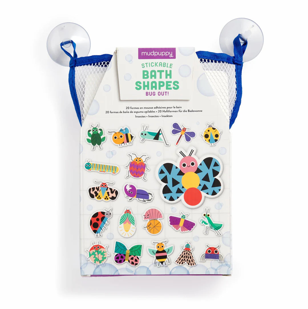 Stickable Foam Bath Shapes – Bug Out!