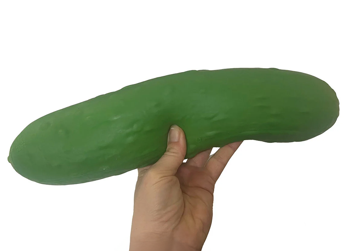 Jumbo Stretchy Pickle Toy
