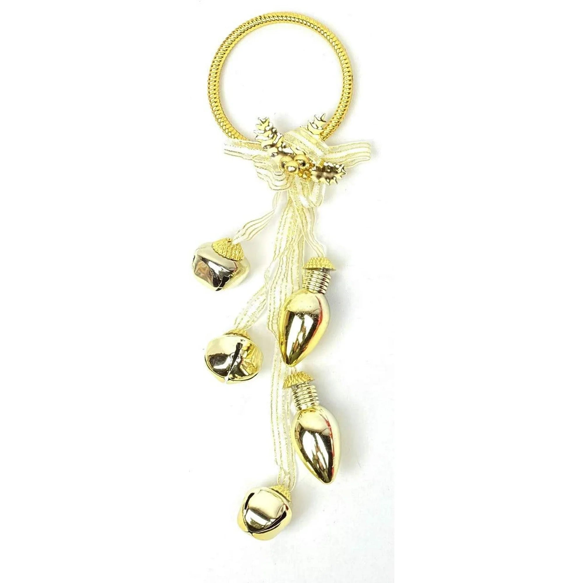 Christmas Jingle Bells Door Greeters – Assorted Colors – Each Color Sold Separately