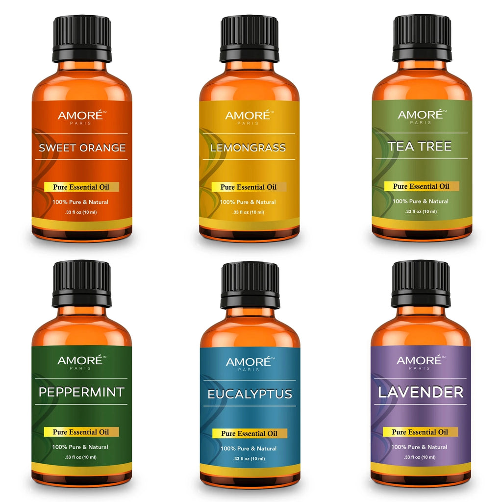 Luxurious Fragrance Oil Set with Rich and Lasting Scents - 6 Bottles of 15  ml/0.5 oz - Essential Candle and Soap Making Supplies Diffuser Room Spray  Bath Bombs