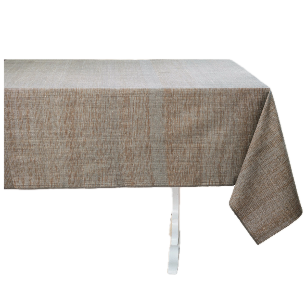 Sustainable Threads Organic Cotton Ikat Handwoven Tablecloth – 90" x 60" – Old Delhi