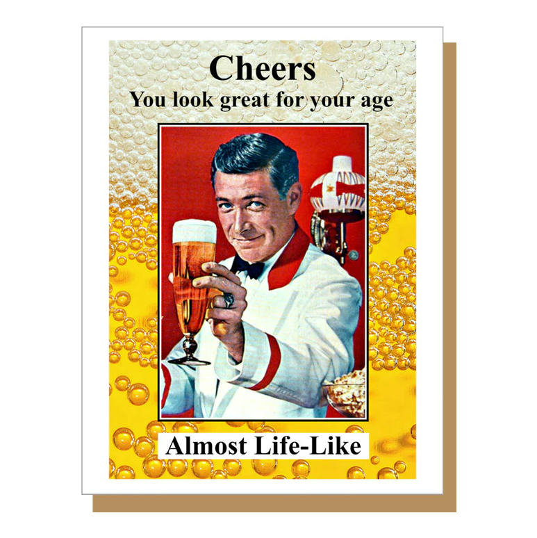 Umlaut Brooklyn Birthday Card – Cheers – Life Like