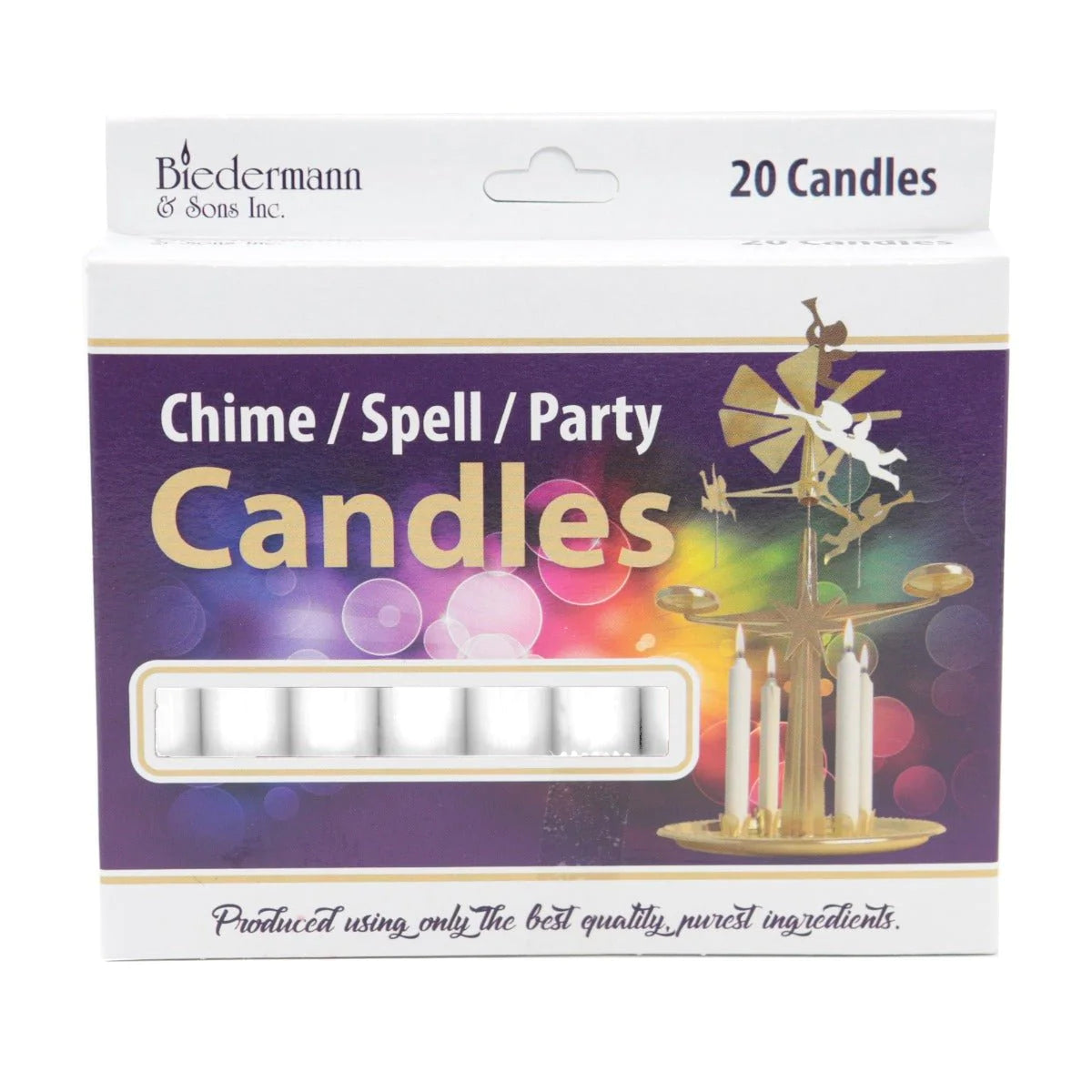 Chime or Tree Candles – 20 Box Count – White