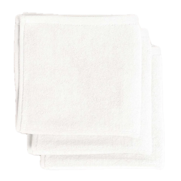 Typical Goods Stretch Face Towel – Workshop White – 14