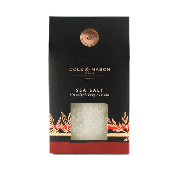 Cole & Mason Gourmet Sea Salt Box – 10.6oz