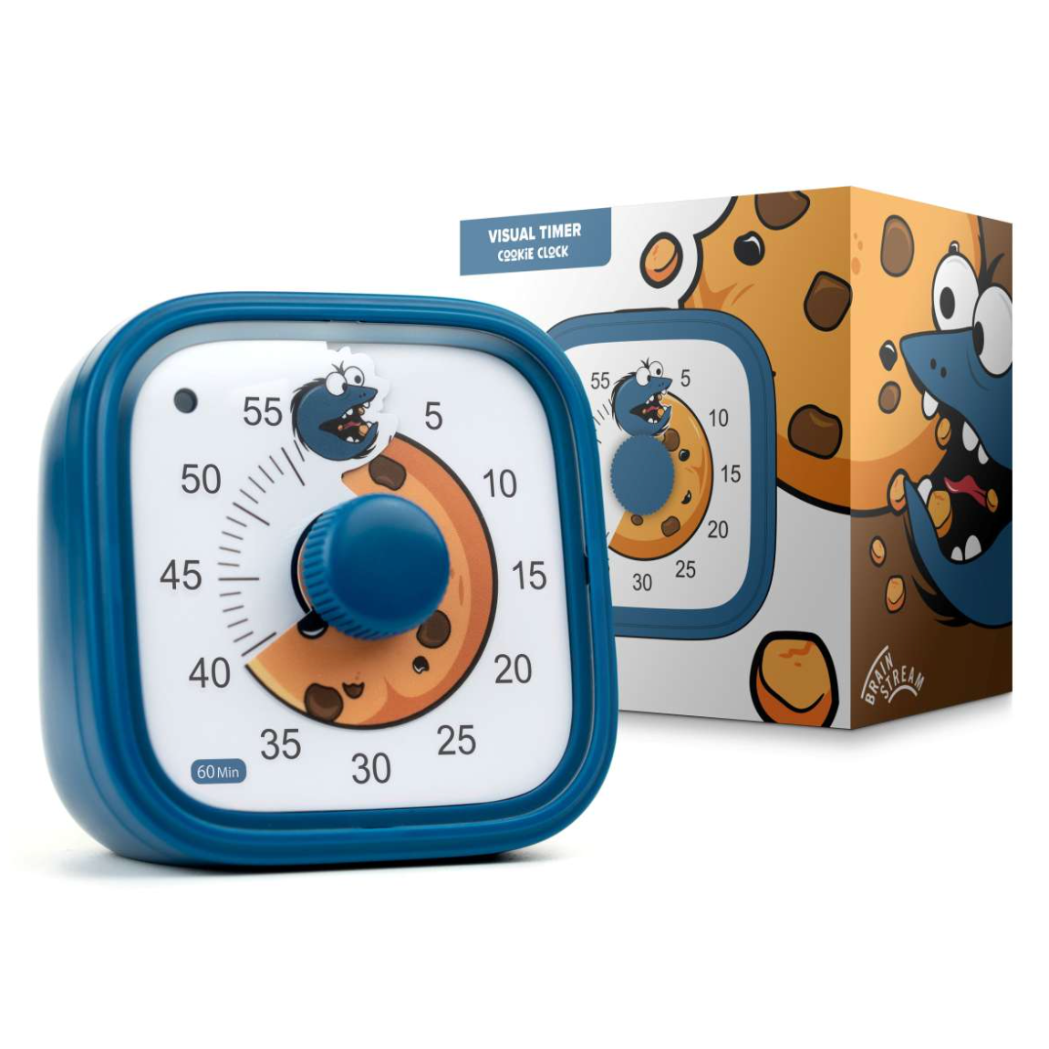 Reloj con temporizador visual para la gestión del tiempo "Brain Stream" – Cookie