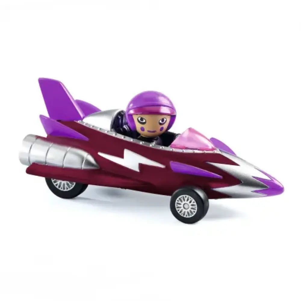 Djeco Crazy Motors Toy Car For Kids – Miss Burgundy