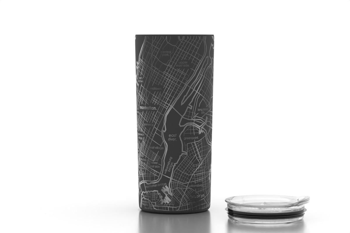NYC Marathon – Insulated Tumbler – 16oz – Black