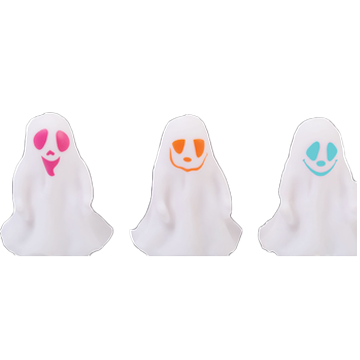 Light-up Color Changing Halloween Ghosts – 3 Assorted – Each One Sold Separately