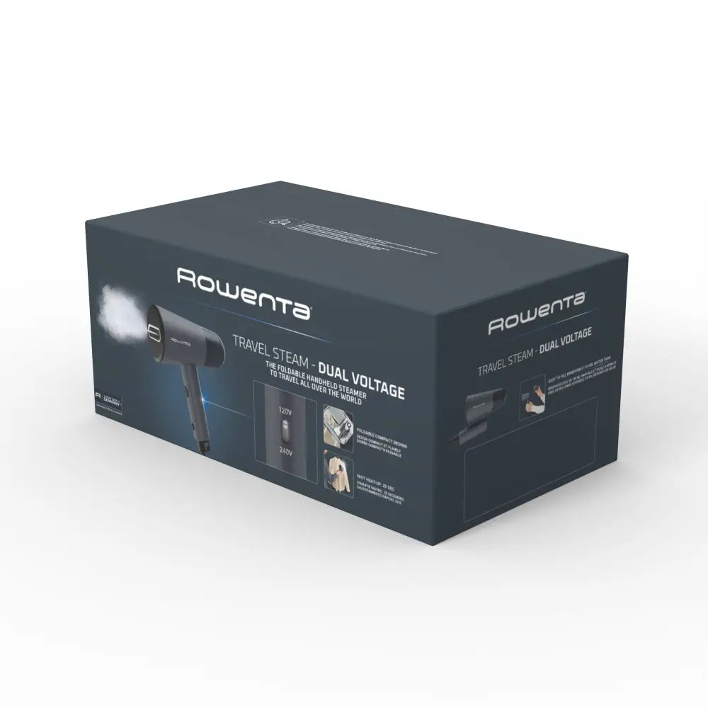 Rowenta Origin Dual Voltage Compact Travel Handheld Steamer