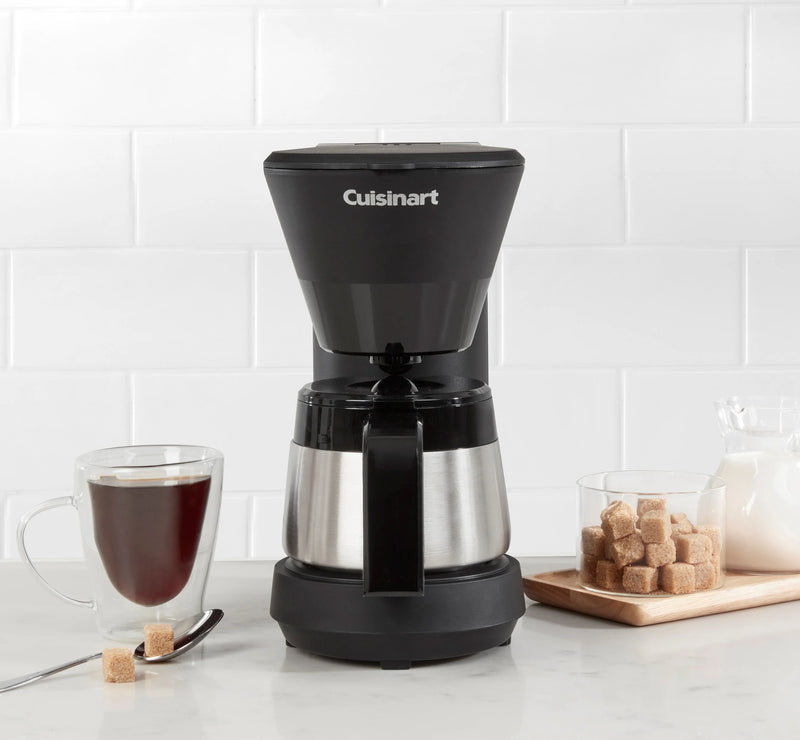 Cuisinart 5 Cup Coffeemaker With Stainless Steel Carafe – Black