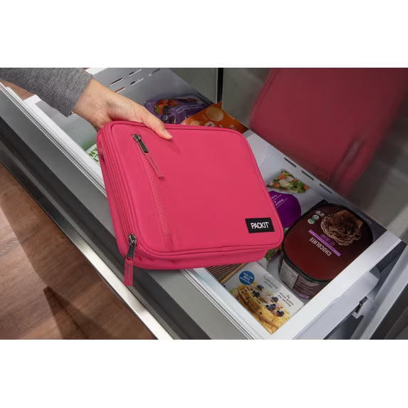 Packit Freezable Classic Lunch Box – 10" x 8" – Magenta