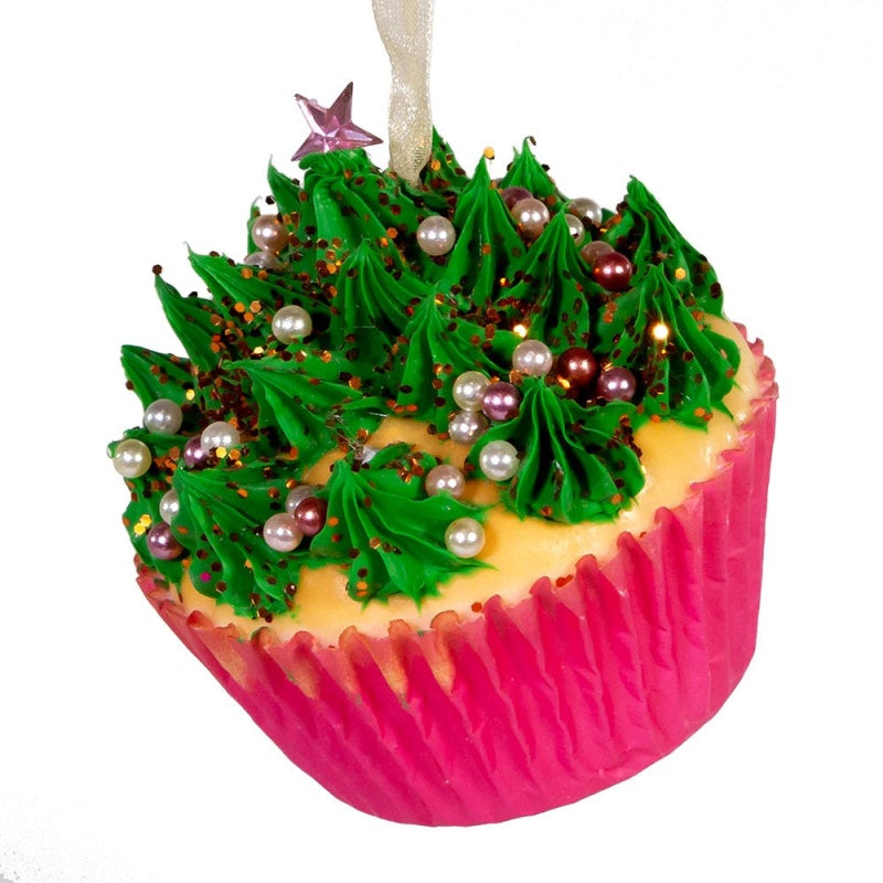 Foam Cupcake Ornaments – Assorted Styles – Sold Individually