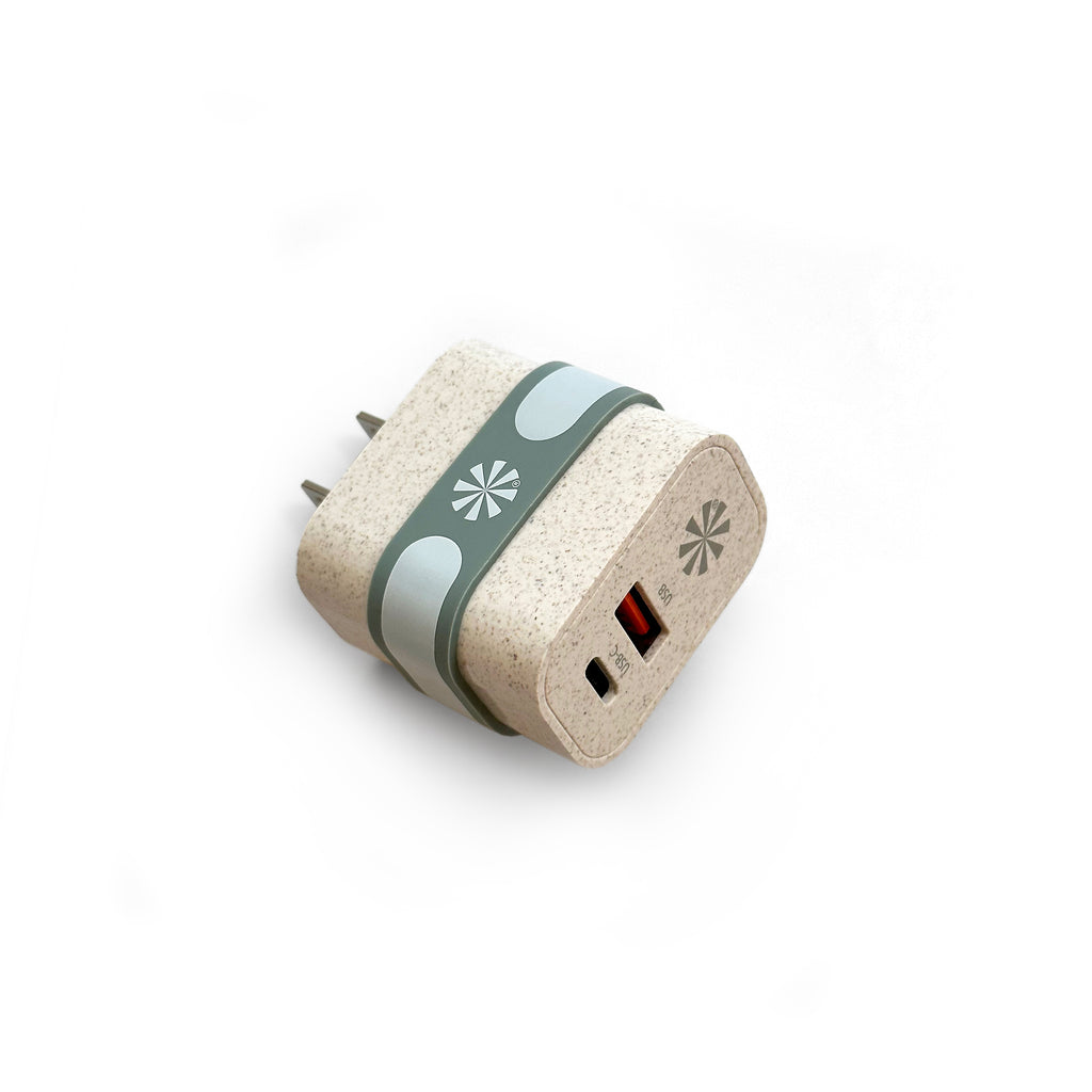 Tech Candy Double Play Eco Wall Power Adapter