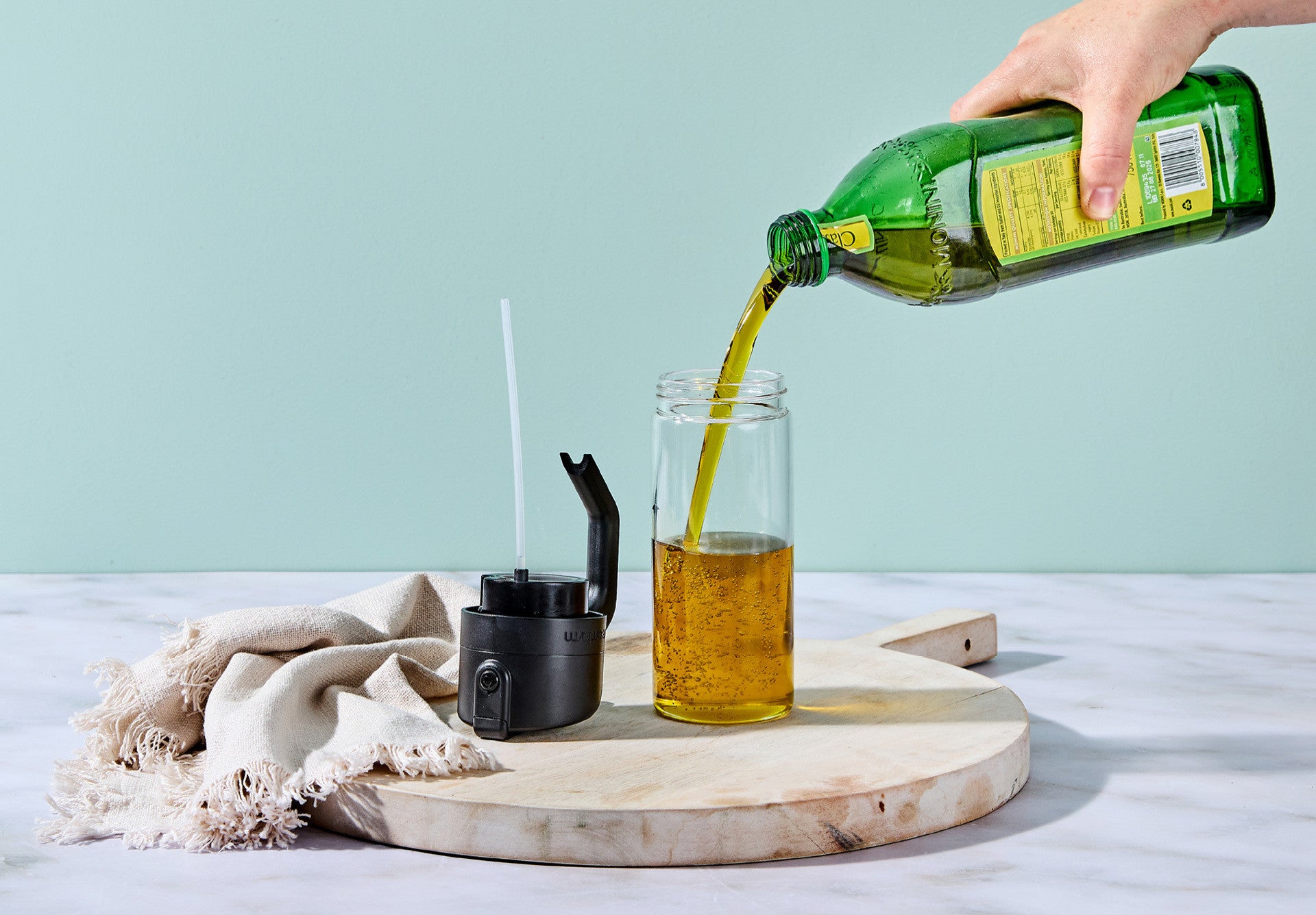 Dreamfarm Oileroo Lite Never-Clog Oil Sprayer – 12oz. – Black