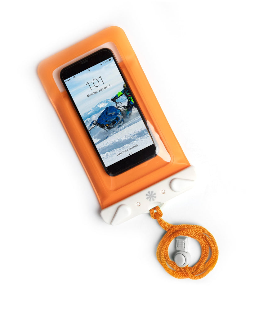 Tech Candy Dry Spell Water Defender Phone Bag – Orange