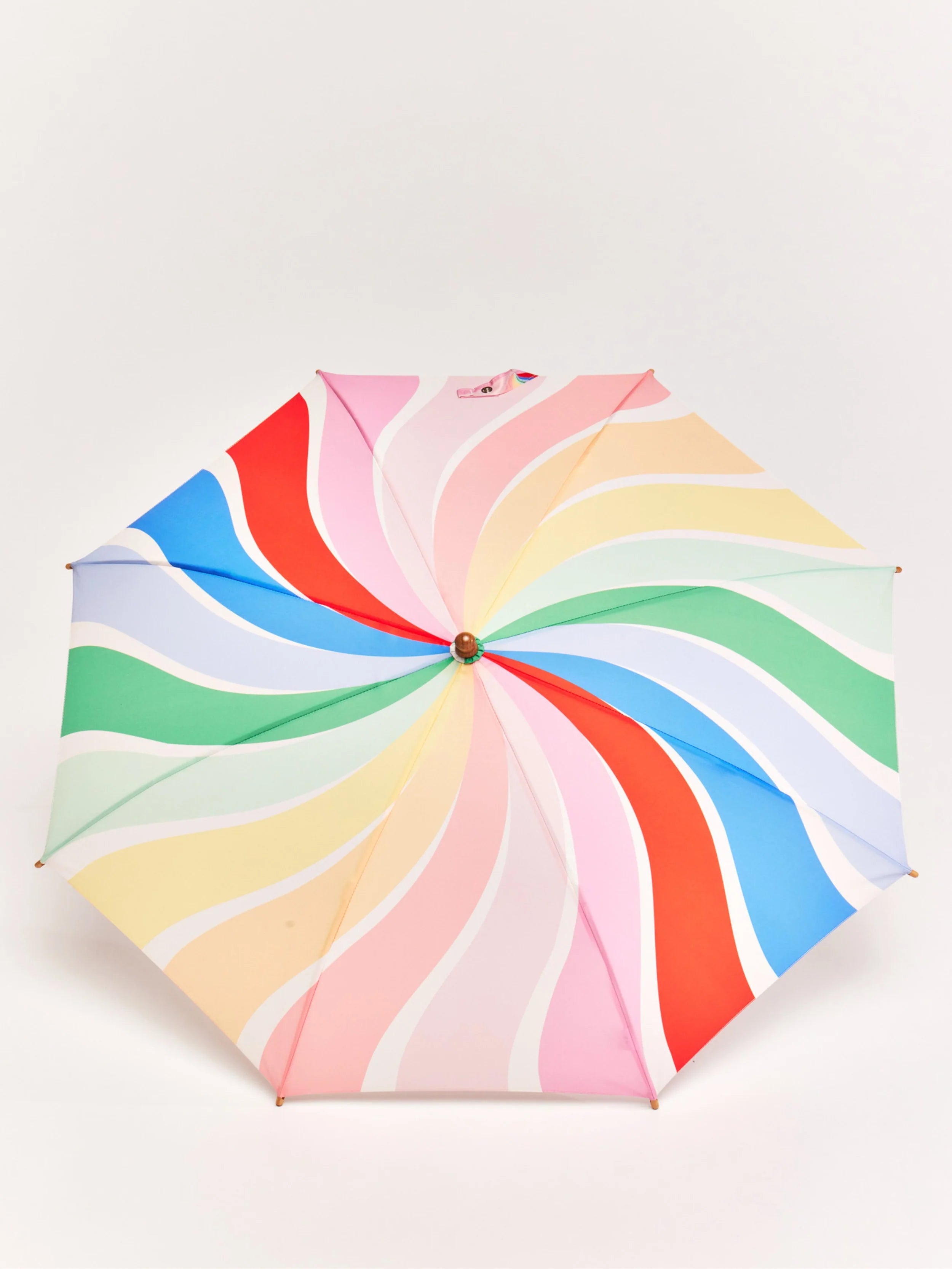 Original Duckhead Duckling x Meri Meri Umbrella For Kids – Rainbow Stripes