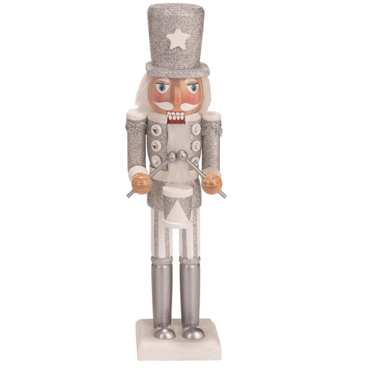 Natural Wood Whimsical Nutcracker Figurines – Assorted – Each Sold Separately