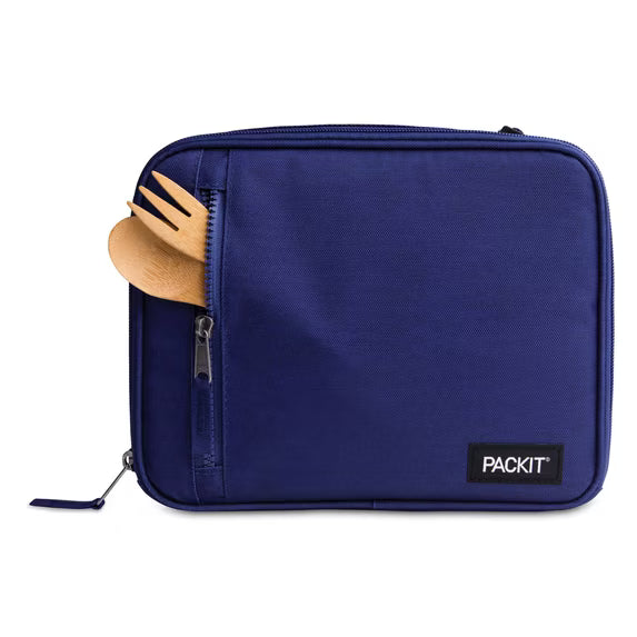 Packit Freezable Classic Lunch Box – 10" x 8" – Blue