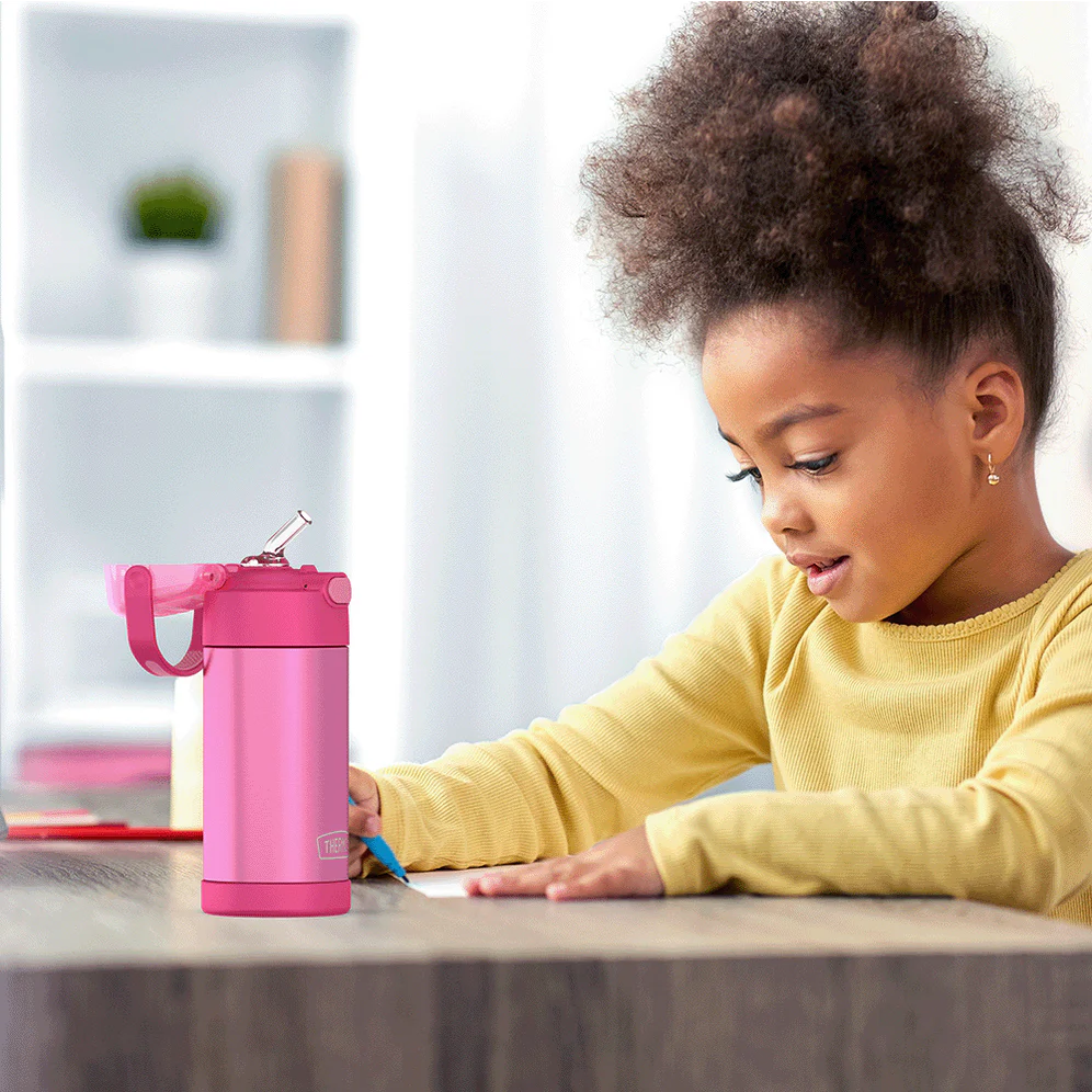 Thermos Funtainer Water Bottle – 12oz – Pink