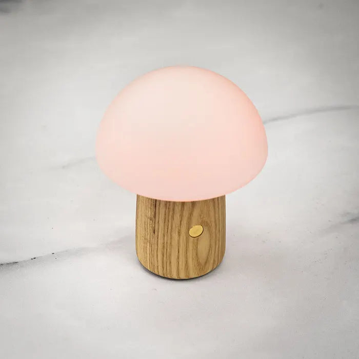Gingko Design Mini Alice Color Changing Mushroom Lamp - Ash