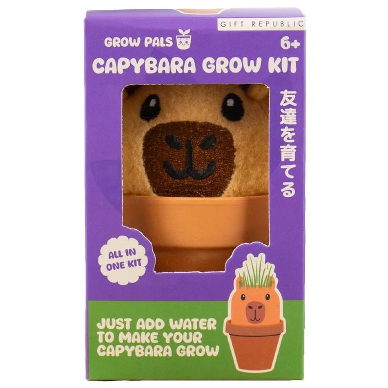 Gift Republic Grow Pal Kit – Grow a Little Green Haired – Capybara