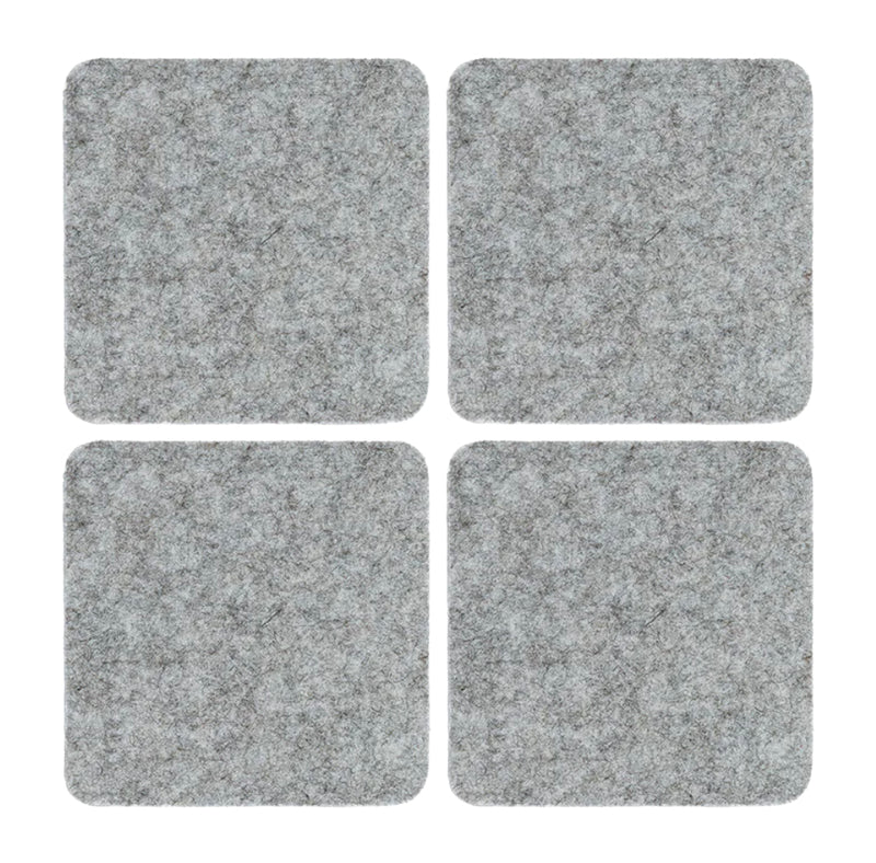 Graf Lantz Bierfilzl Square Felt Coaster – Granite – 4pk