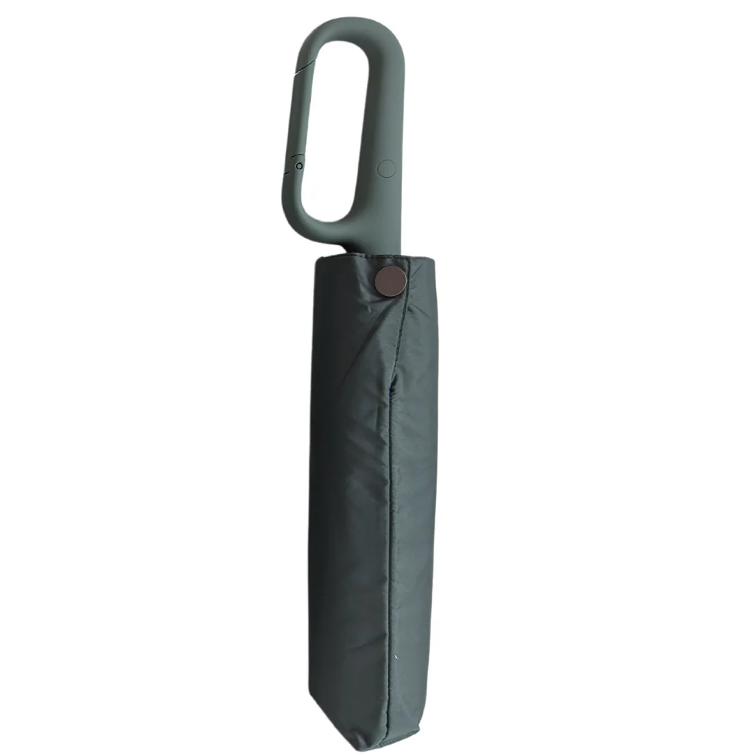 URBN ELEMNTS – Everyday Umbrella with Never-Forget Carabiner Handle – Green