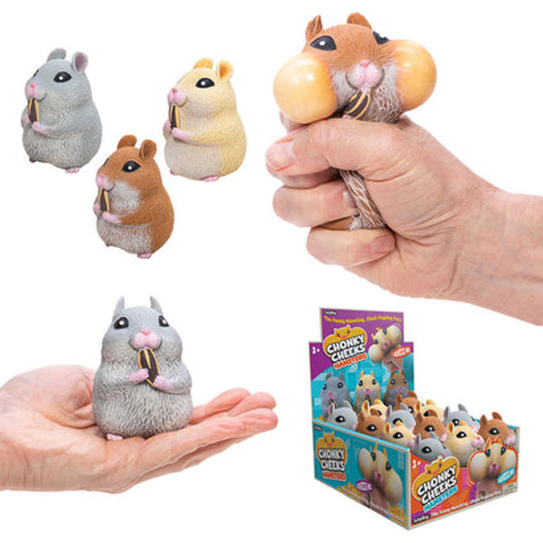Chonky Cheeks Squishy Toy – Assorted – Sold Individually