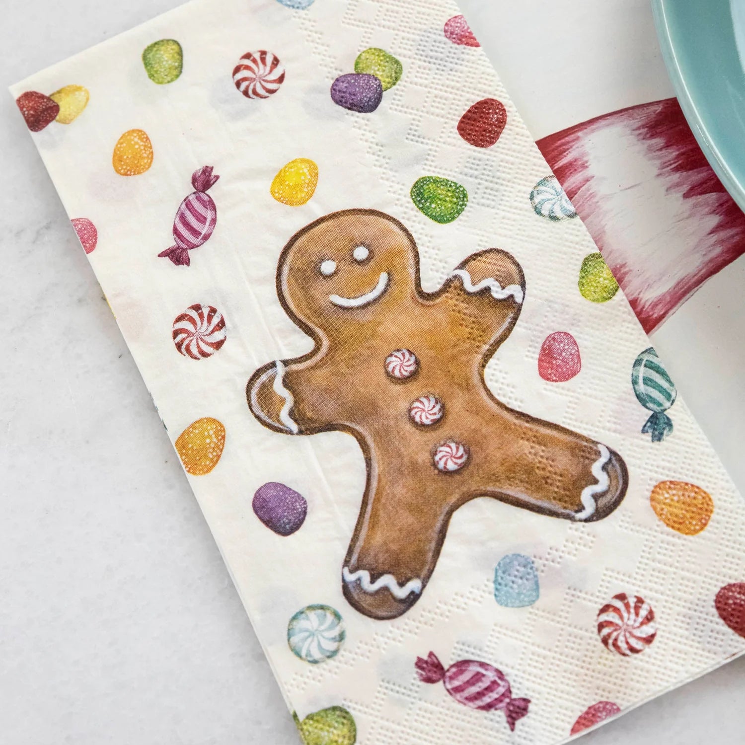 Hester & Cook Guest Towel – Gingerbread – 16pk