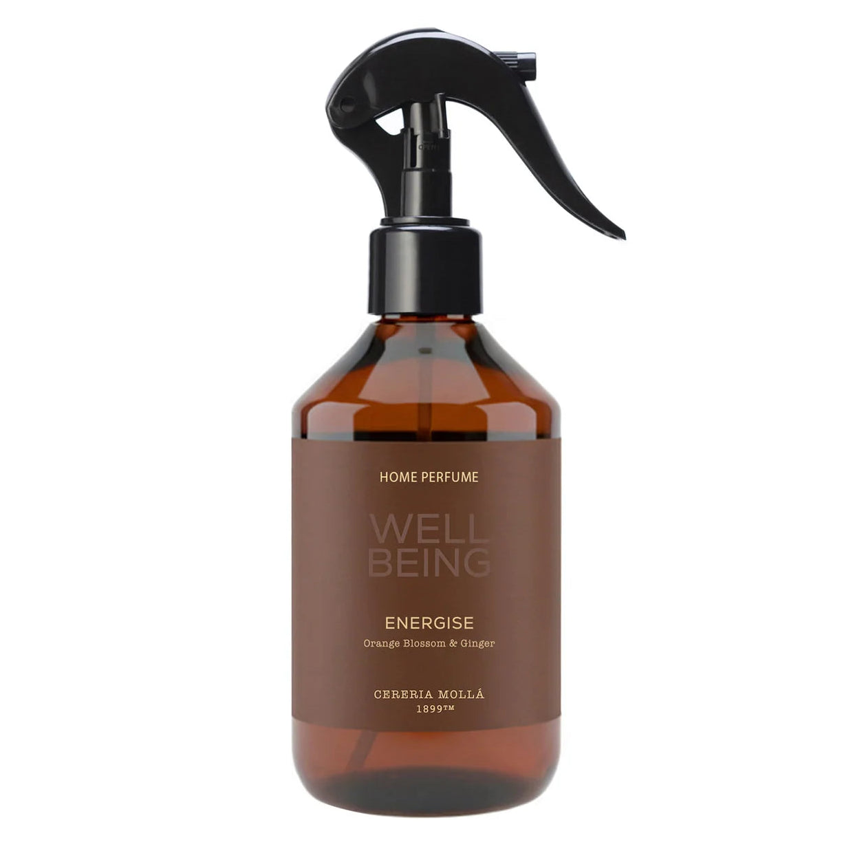 Cereria Molla Wellbeing Fragrance Mist – Energise – Orange Blossom & Ginger – 8.4oz