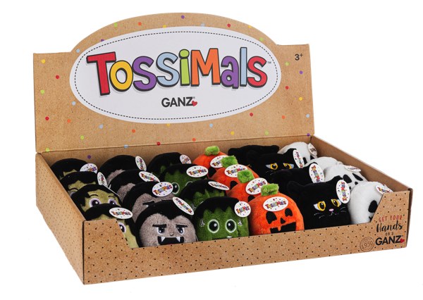 Tossimals Spooksters Plush Halloween Toy – Sold Individually