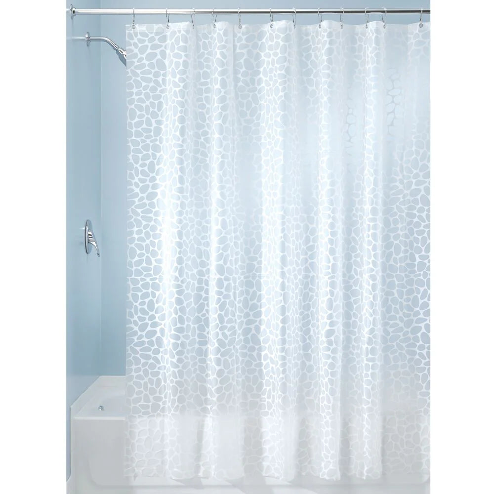 IDesign Peva Shower Curtain – Pebblz – 72" x 72"