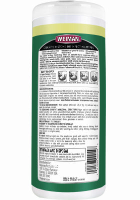 Weimans Granite Wipes – 30ct.