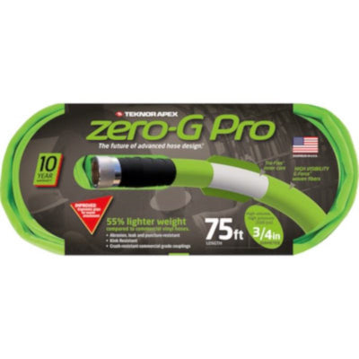 Zero-G Pro Commercial Garden Hose – 3/4 In. x 75 Ft.