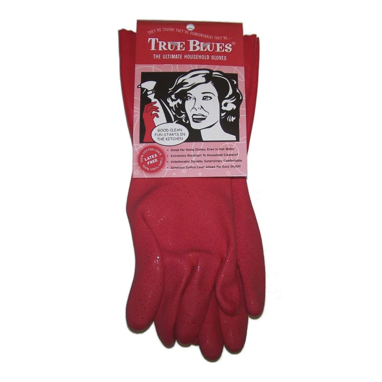 True Blues Ultimate Household Gloves Special Edition Red – Medium