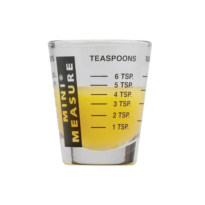 Measuring Cups Glass - Small Glass Measuring Cup Oz/Ml/Teaspoon/Tablespoon  4 Scales 1ounce 30ml Kitchen Tool