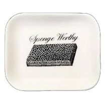 Fishys Eddy – Funny Little Trays – Sponge Worthy Dish – 5.5" x 4.5"