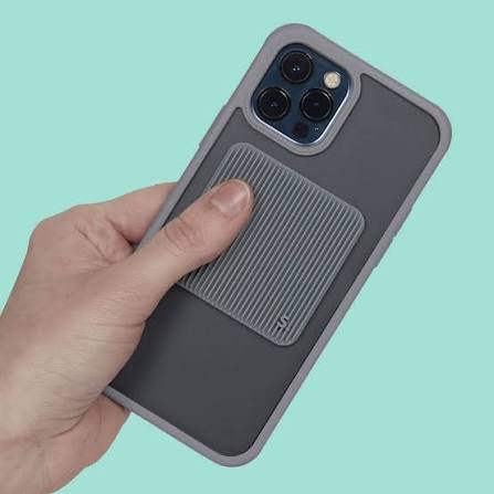Speks Slabs Static Sensory Silicone Sticker  – Grey