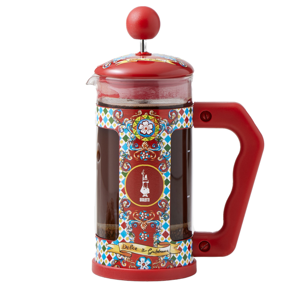 Bialetti Dolce & Gabbana French Press Coffee Maker – 8 Cup – S