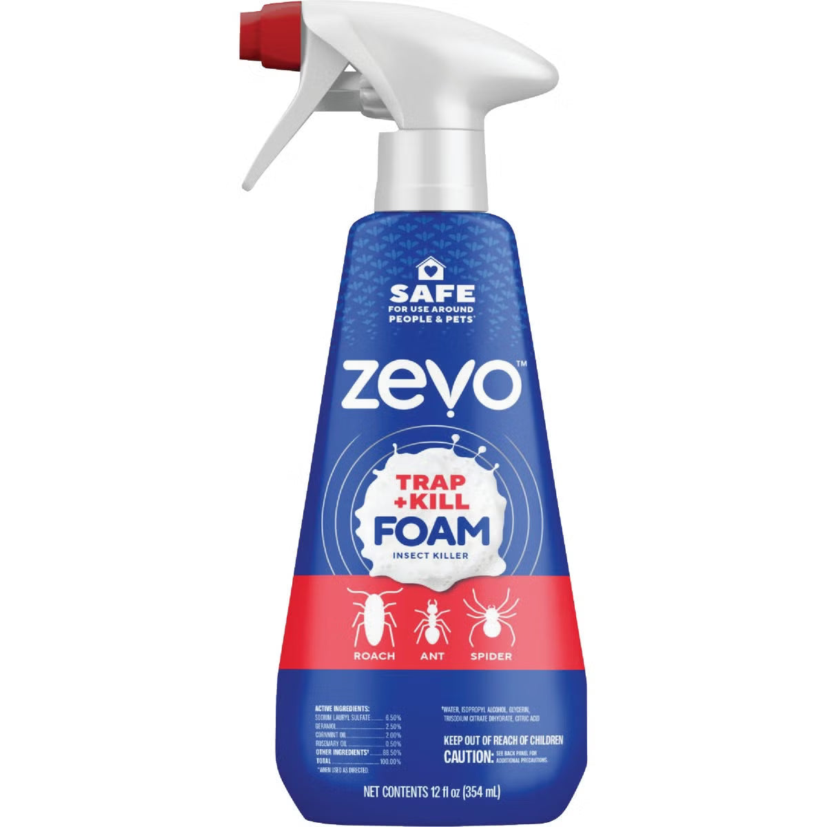 Zevo Trap & Kill Spray Foam Insect Killer.  – 10 oz.