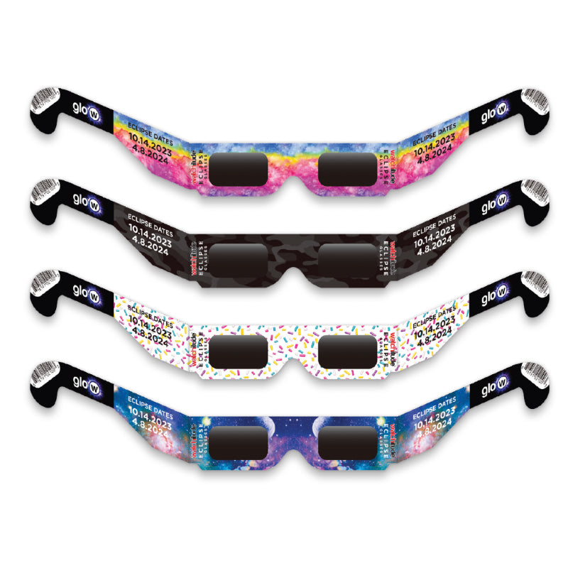 Solar Eclipse Glasses For Kids Of All Ages - Assorted Colors - SOLD INDIVIDUALLY