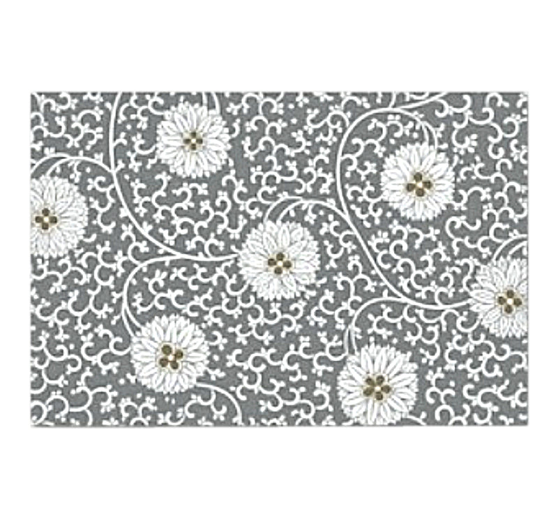 Maison de Papier Rectangle Paper Placemats  – Lotus Silver – 24 Per Package