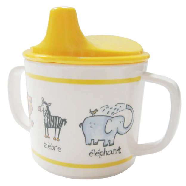 Baby Cie Melamine Sippy Cup for Kids – Jungle Animals