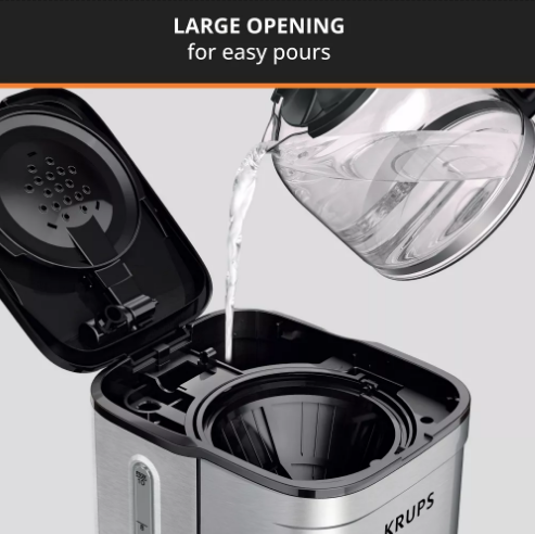 Cafetera de goteo digital Krups Simply Brew - 10 tazas