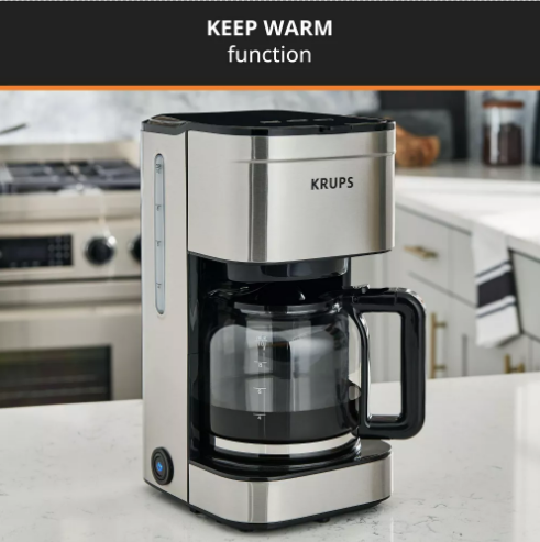 Cafetera de goteo digital Krups Simply Brew - 10 tazas