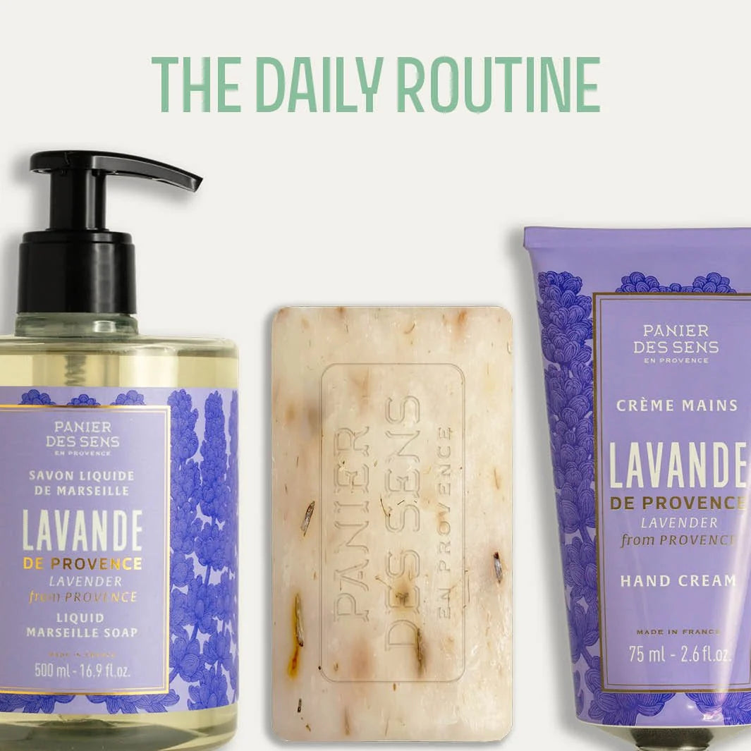 Panier Des Sens Exfoliating Soap Bar – Iconic Lavender - 5.3 oz.
