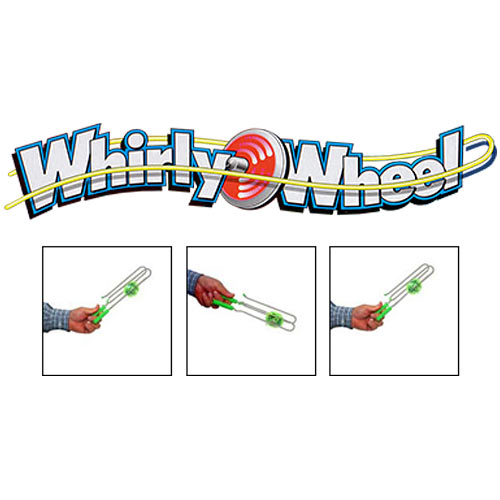The Rainbow Light Effect Whirly Wheel – Assorted Colors - Each Sold Separately