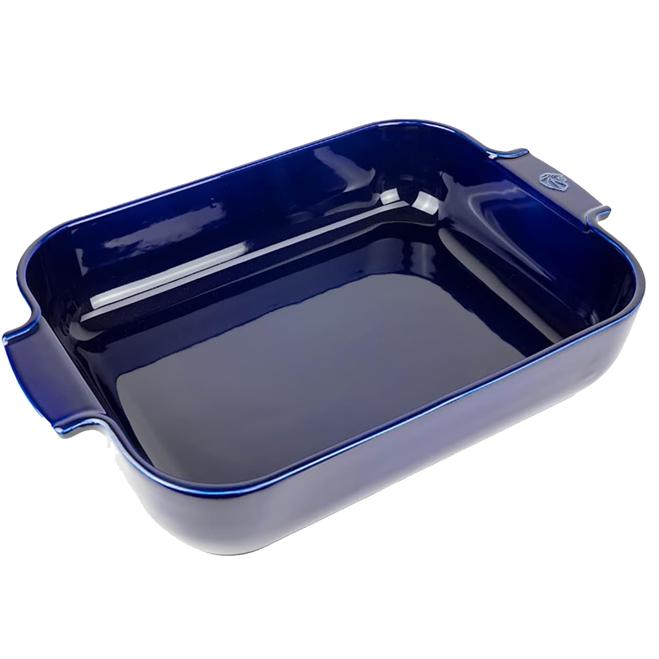 Peugeot Appolia Rectangular Ceramic Baking Dish With Handles – 16" – Blue